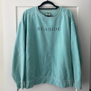 Seaside Sweatshirt - Teal - Beach